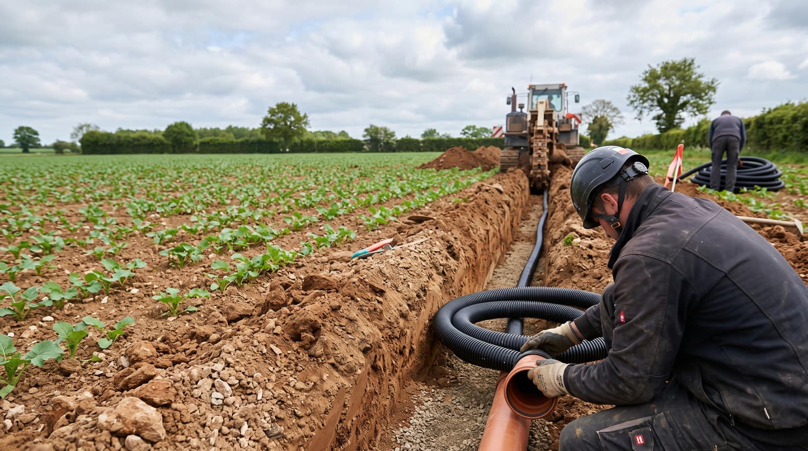 Colza et tournesol face à un excès d'eau