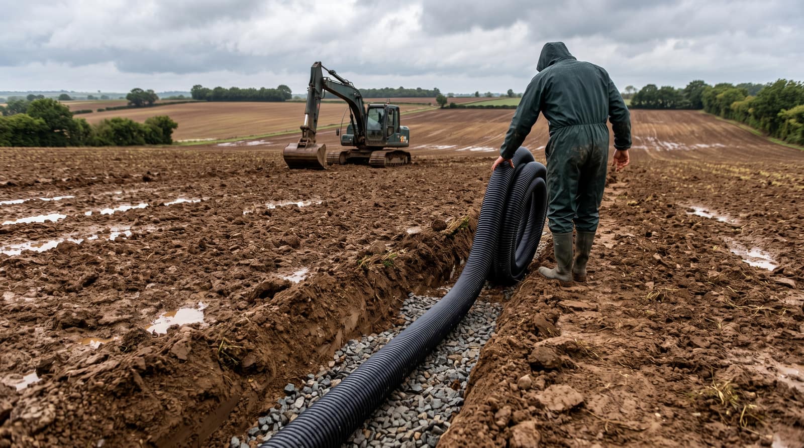 Excès d'eau en grandes cultures : ce que montre le bilan agricole 2024