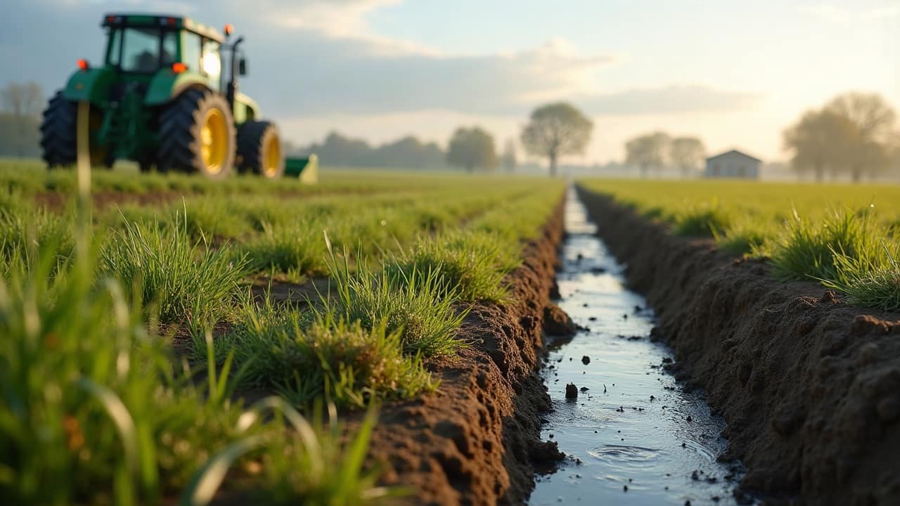 Raccorder un drainage à un fossé communal : que vérifier
