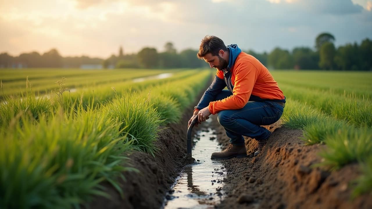 Le matériau autour du drain, un choix qui dépend du sol