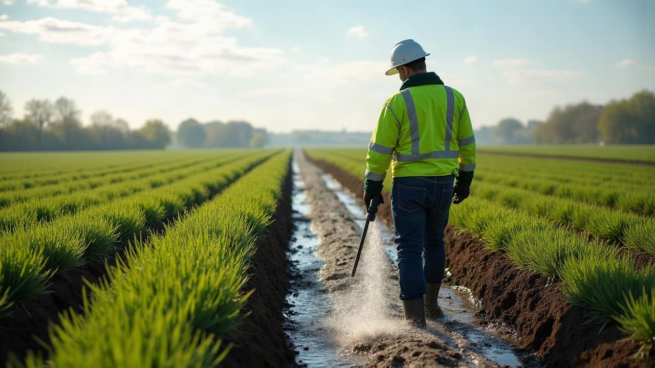 Groie, argiles à silex : deux logiques autour du drain