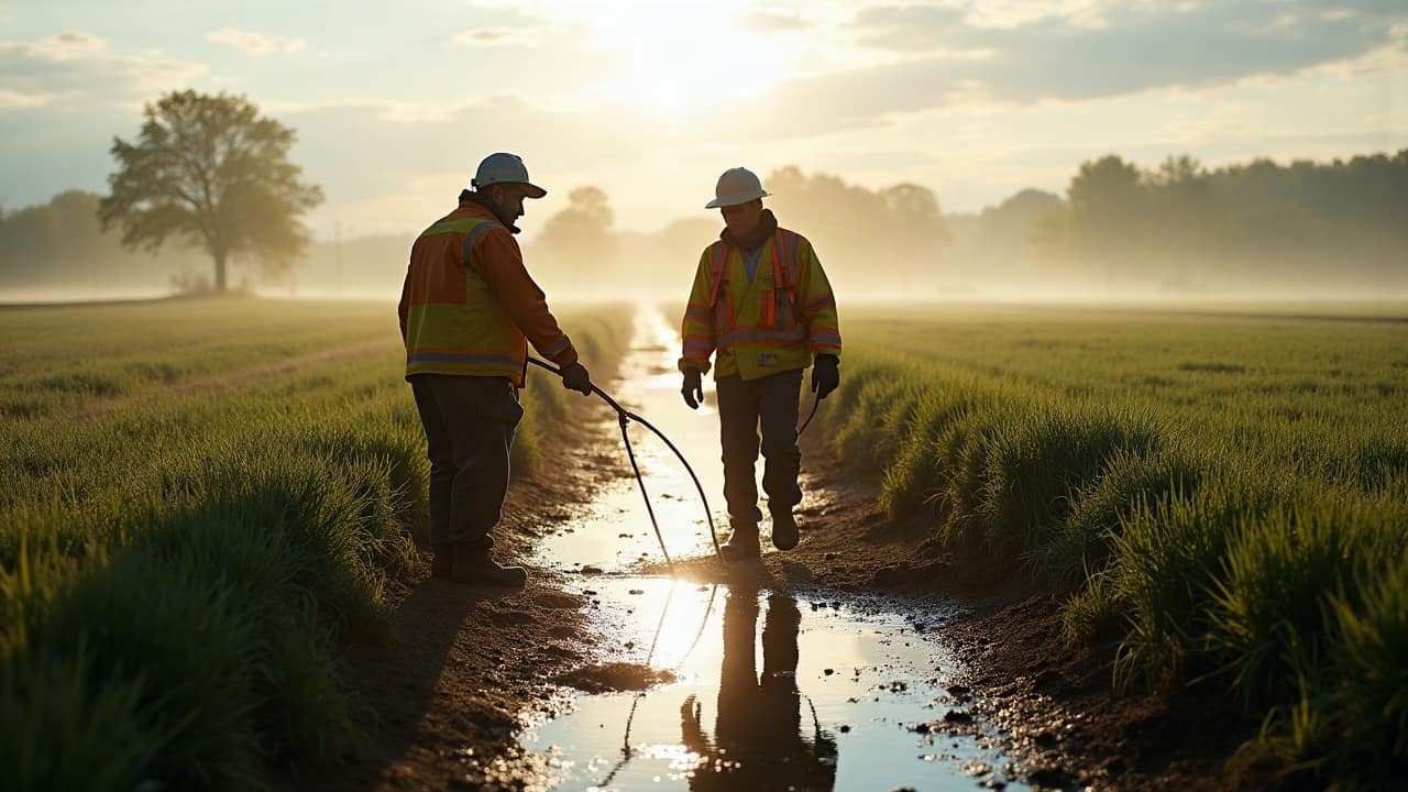 Drainer une parcelle en fermage : ce qui change
