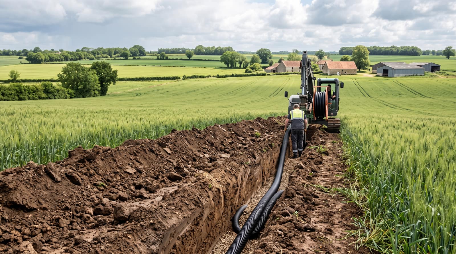 Loi sur l'eau et drainage agricole : ce qui change selon la surface du projet