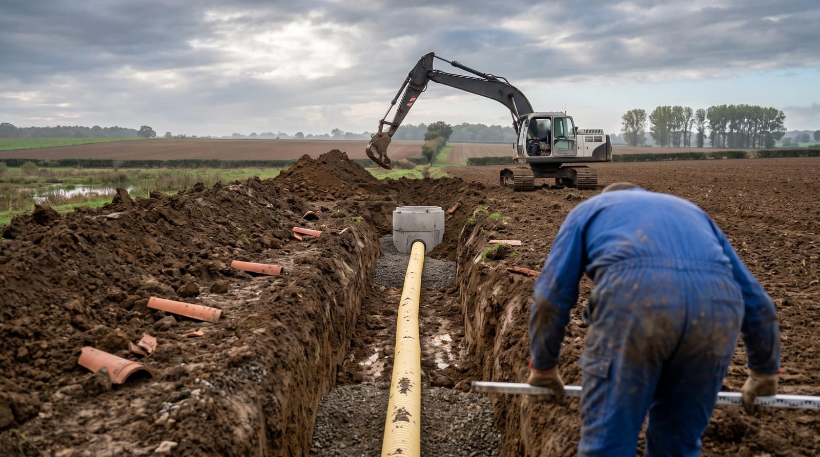 Zones humides et drainage agricole : la vigilance à avoir avant travaux