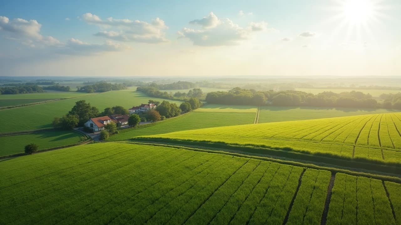 Parcelle de grandes cultures récemment convertie, secteur du Chauvinois, Vienne