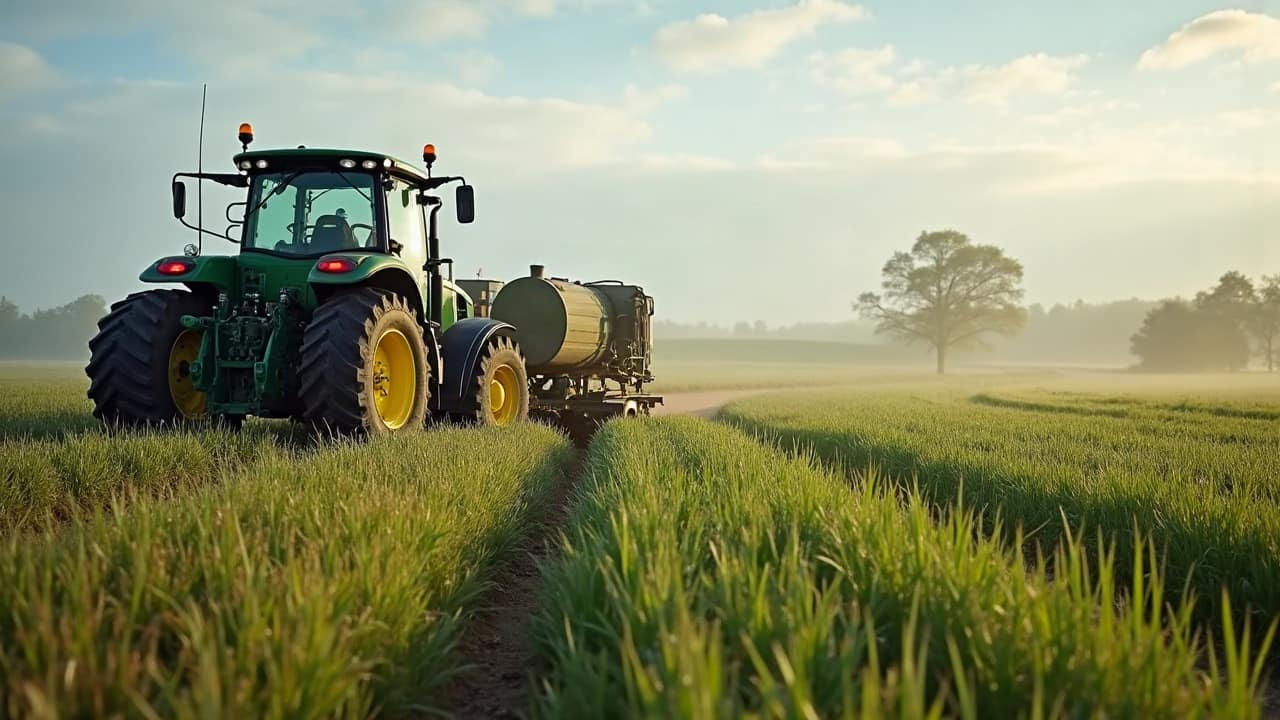 Limite de parcelle agricole récente entre deux exploitations du Poitou